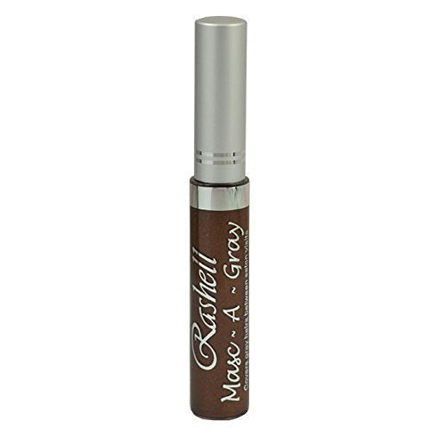 Rashell Masc A Gray Hair Mascara Brown 111 blends gray roots for natural color match