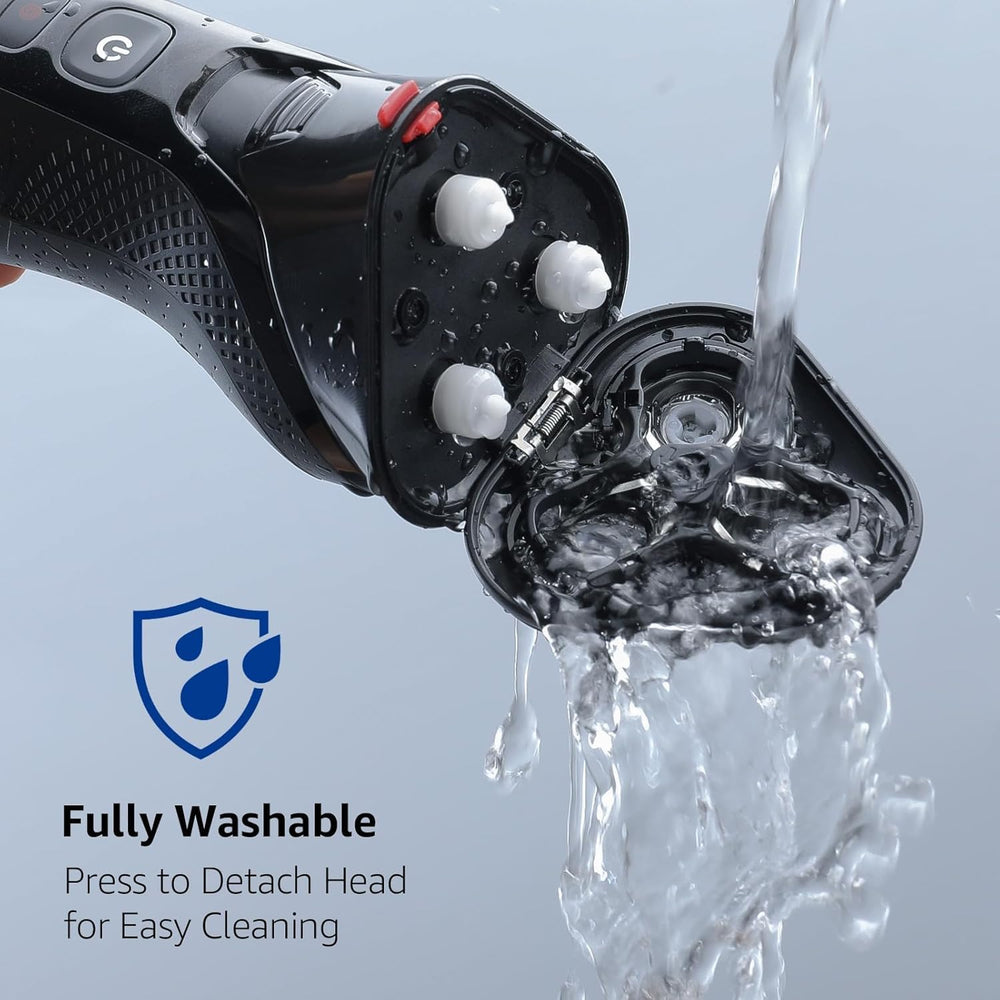 Rategist floating-head precision focuses on comfortable shaving around curves.