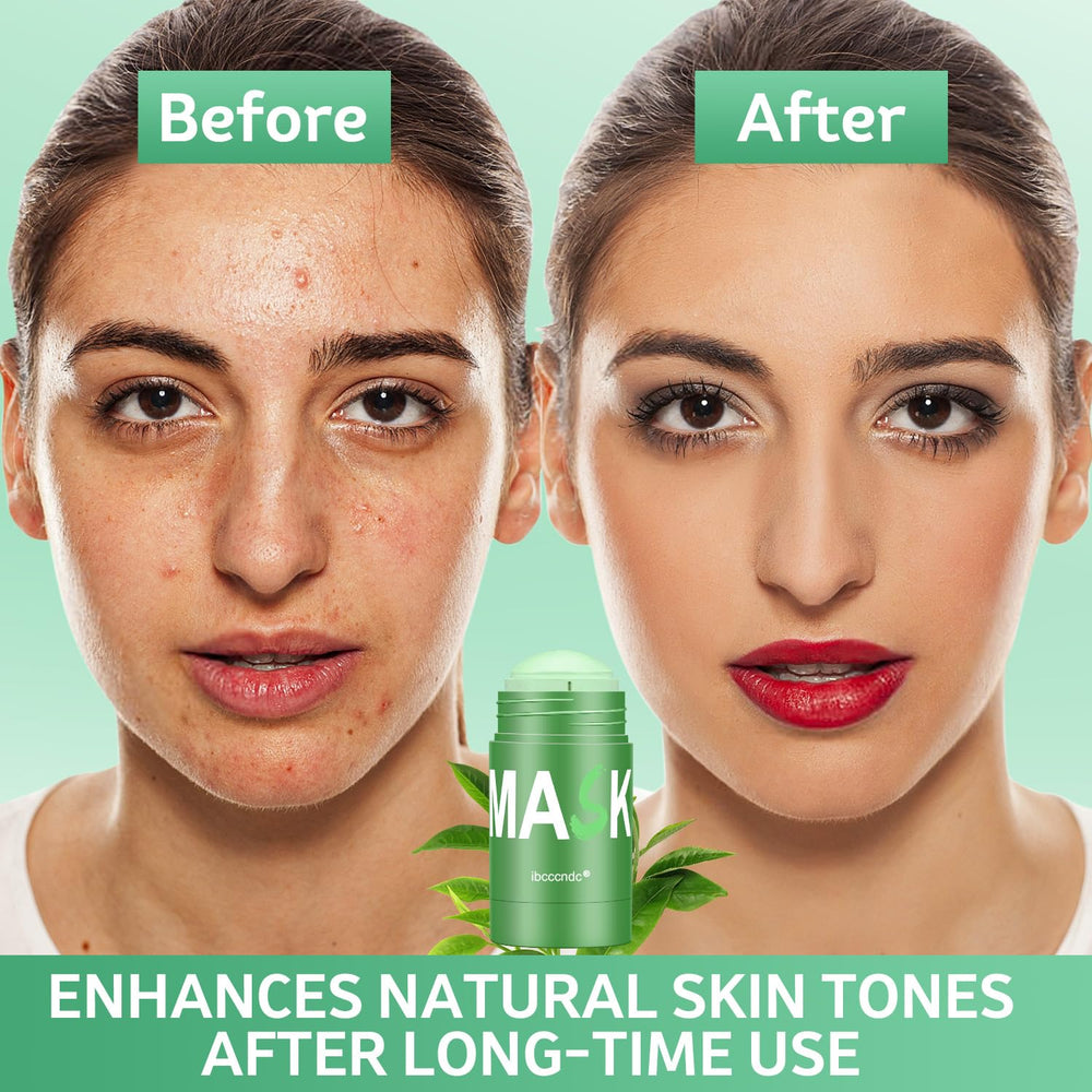 RATYMON Green Tea Face Mask oil-control action reduces shine