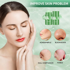 RATYMON Green Tea Face Mask texture appears moisturizing and refreshing
