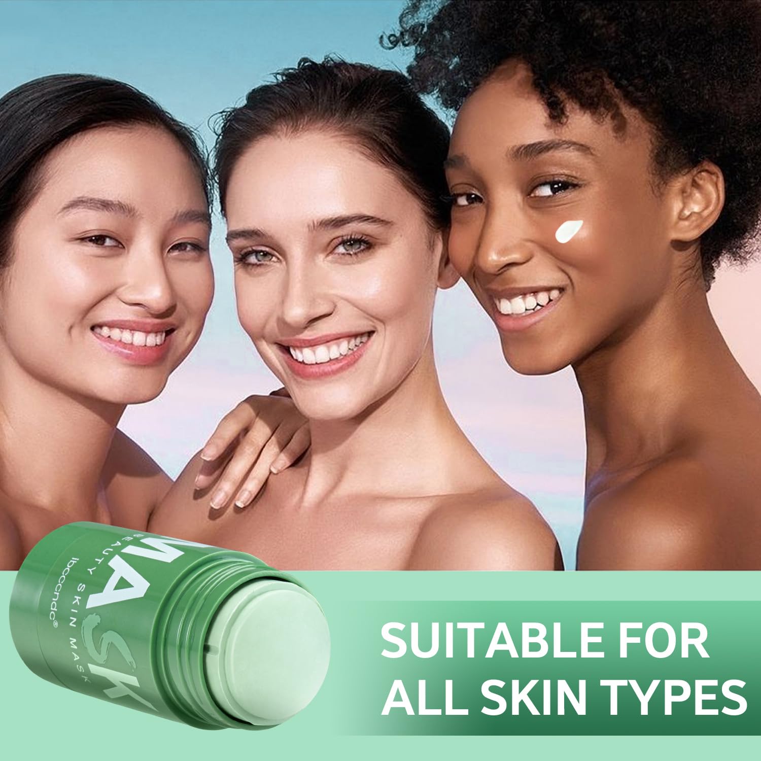 RATYMON Green Tea Face Mask travel-friendly design for on-the-go use