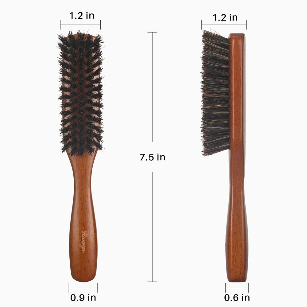 Ravego beard brush distributes natural sebum evenly through beard