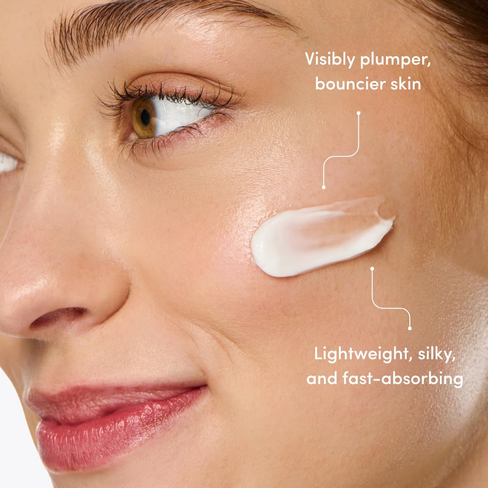 Makeup base application demonstrating primer-ready grip from Ravie Beauty cream.