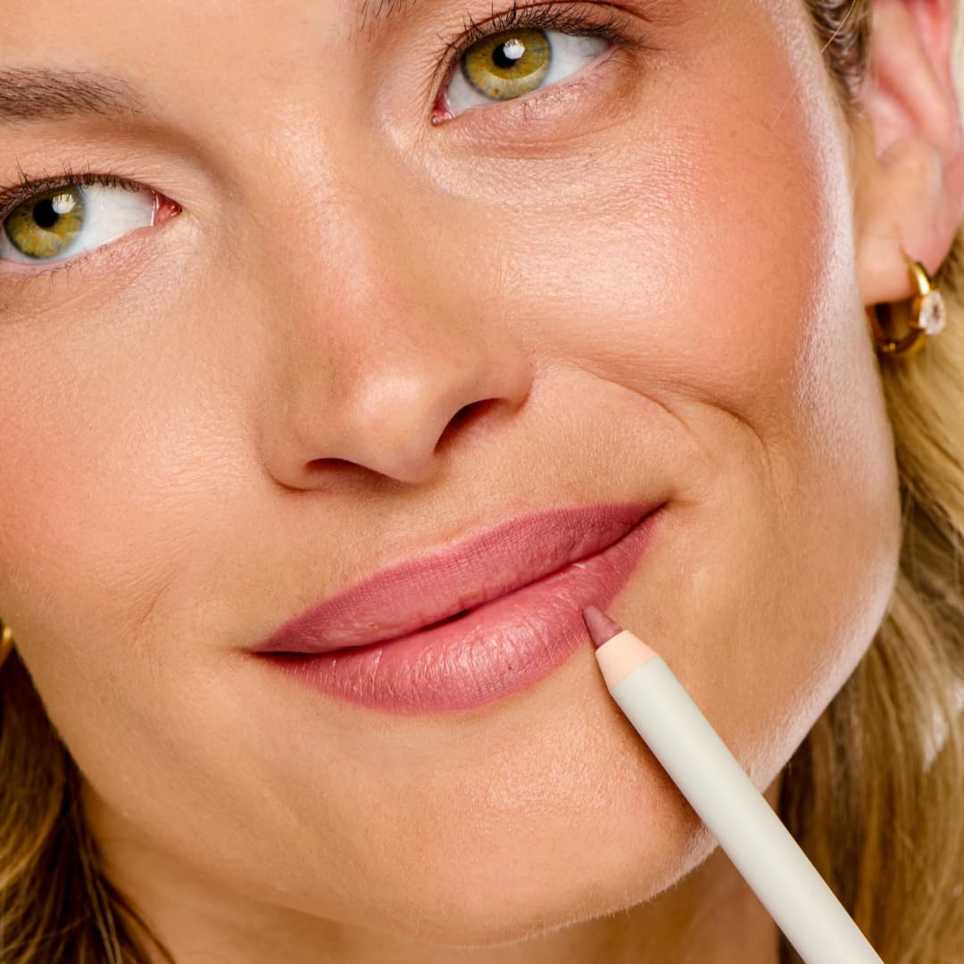 Ravie Beauty Lip Liner Fig packaging emphasizes vegan, cruelty-free messaging.
