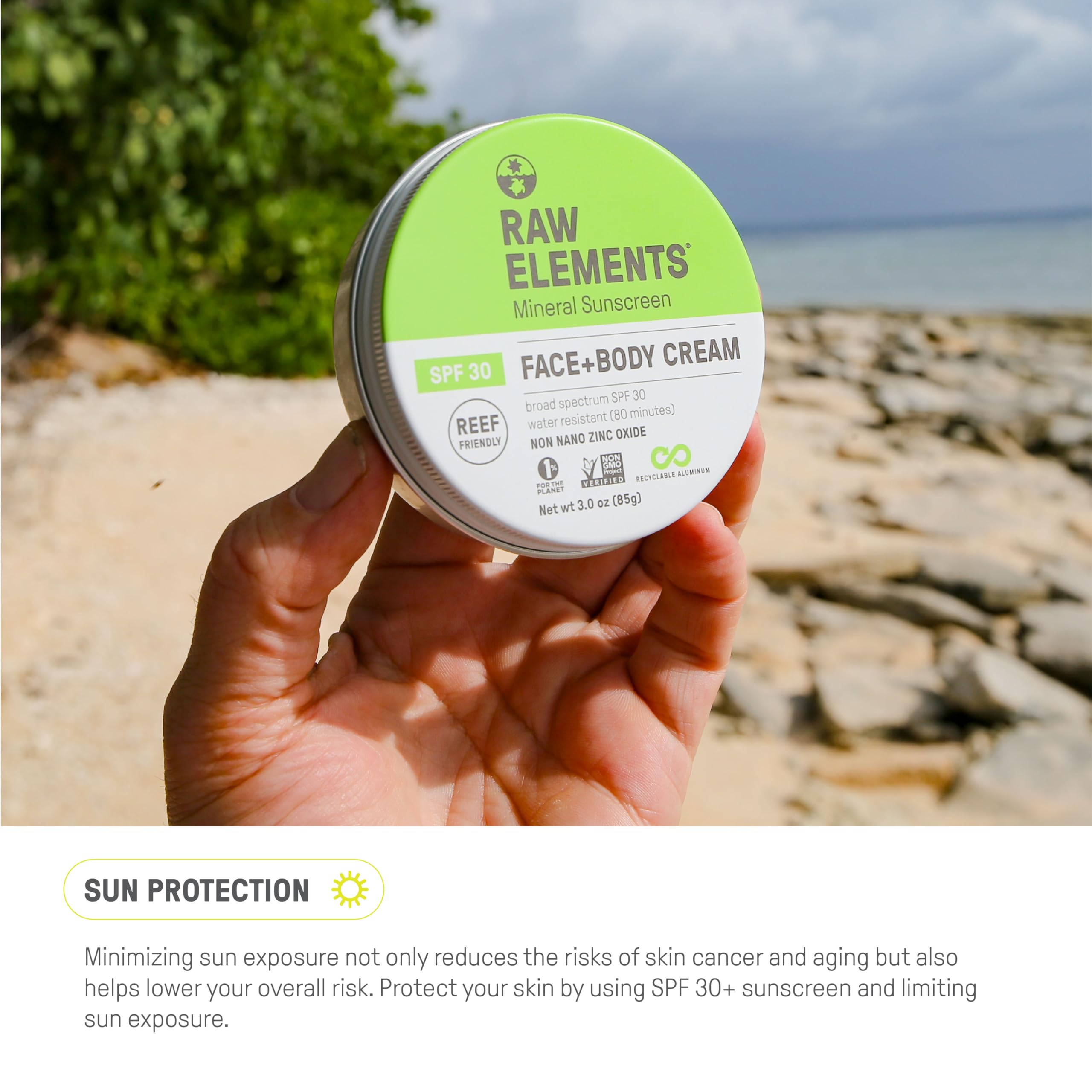 Raw Elements ideal for adults and kids during outdoor adventures