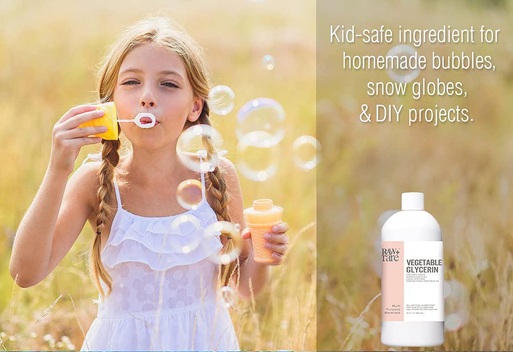 Raw Plus Rare glycerin as a hair care booster for smooth ends