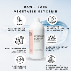 Raw Plus Rare glycerin pour spout for convenient DIY use