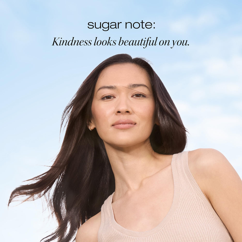 Raw Sugar fragrance-free hair care close-up, no fragrances or irritants for sensitive hair.