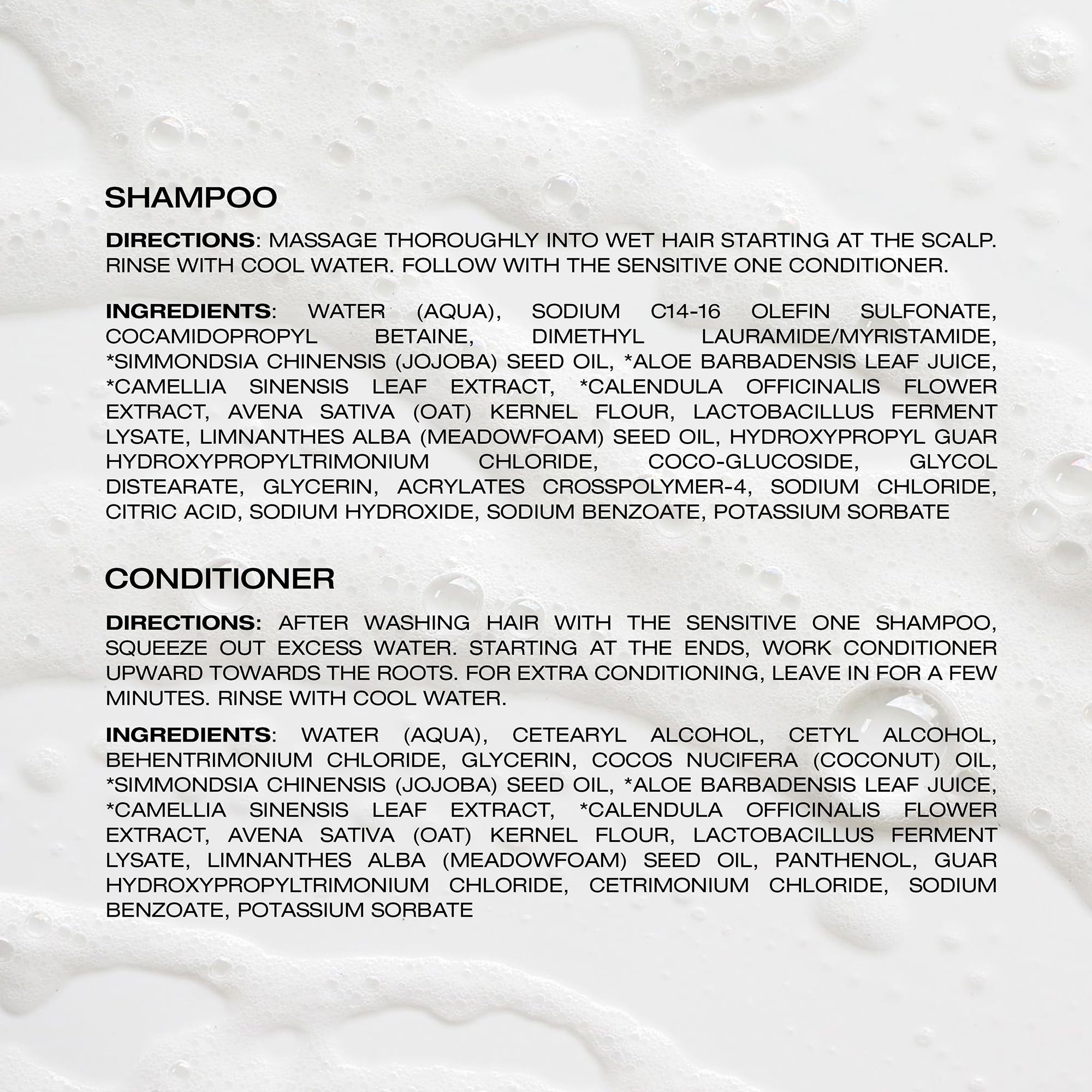 Raw Sugar sensitive-scalp routine image, daily-use cleanse for calm, clean hair.