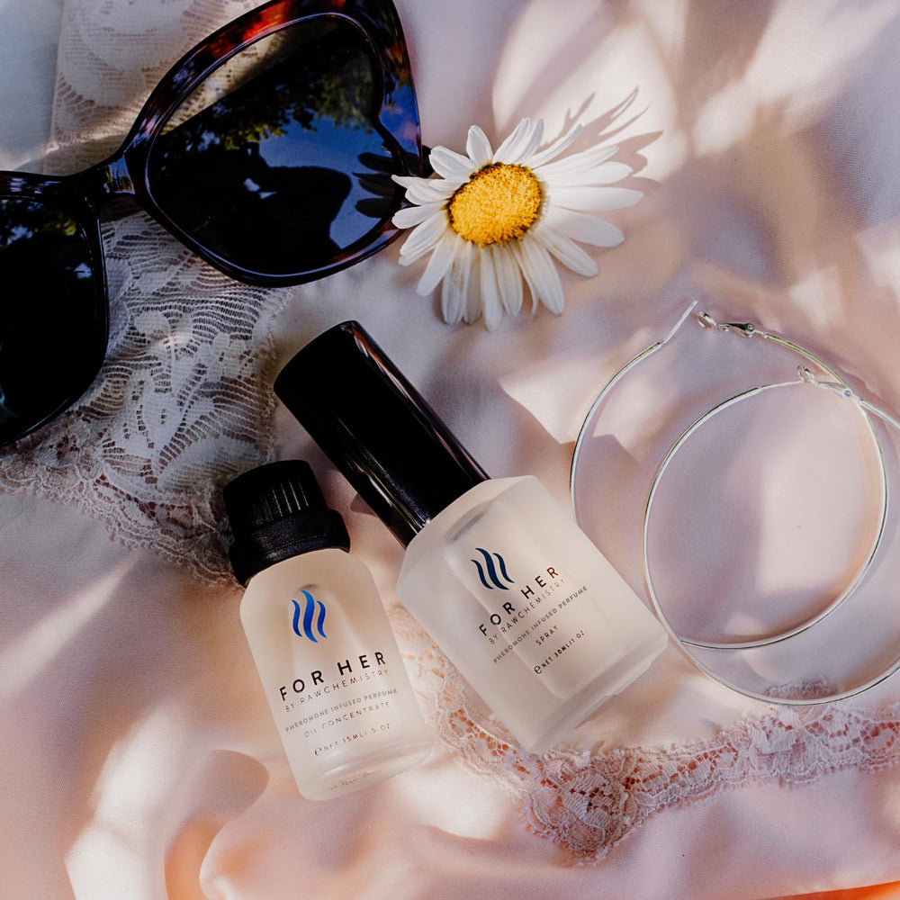 RawChemistry For Her wand application demonstrates easy, subtle fragrance delivery