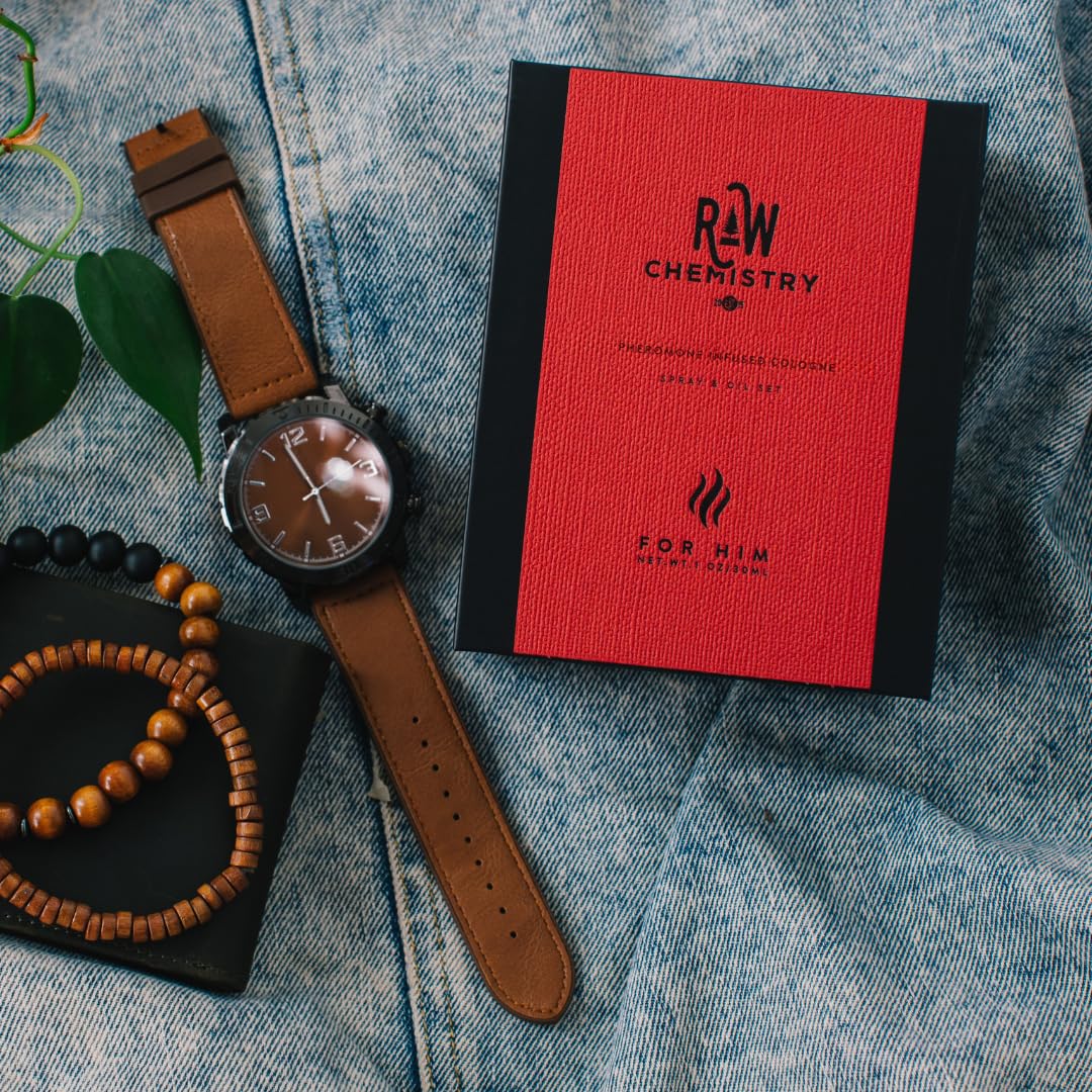 RawChemistry for Him Set box-inside reveals tidy arrangement and easy access.
