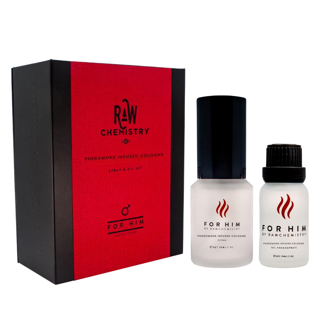 RawChemistry for Him Set gift box shows premium presentation ideal for gifting and unboxing.