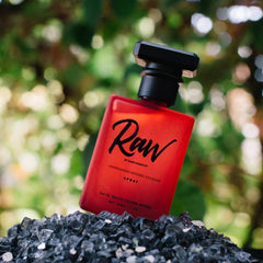 RawChemistry Raw Pheromone Cologne application demonstrates easy layering.