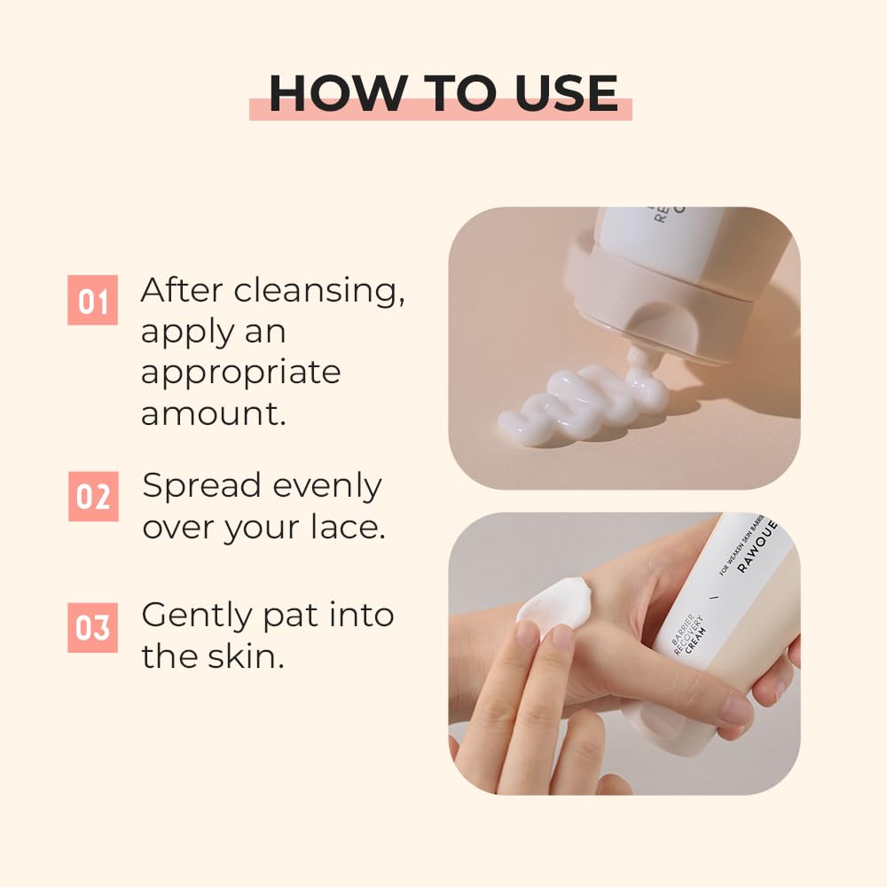 RAWQUEST application in daily routine for calm hydrated skin