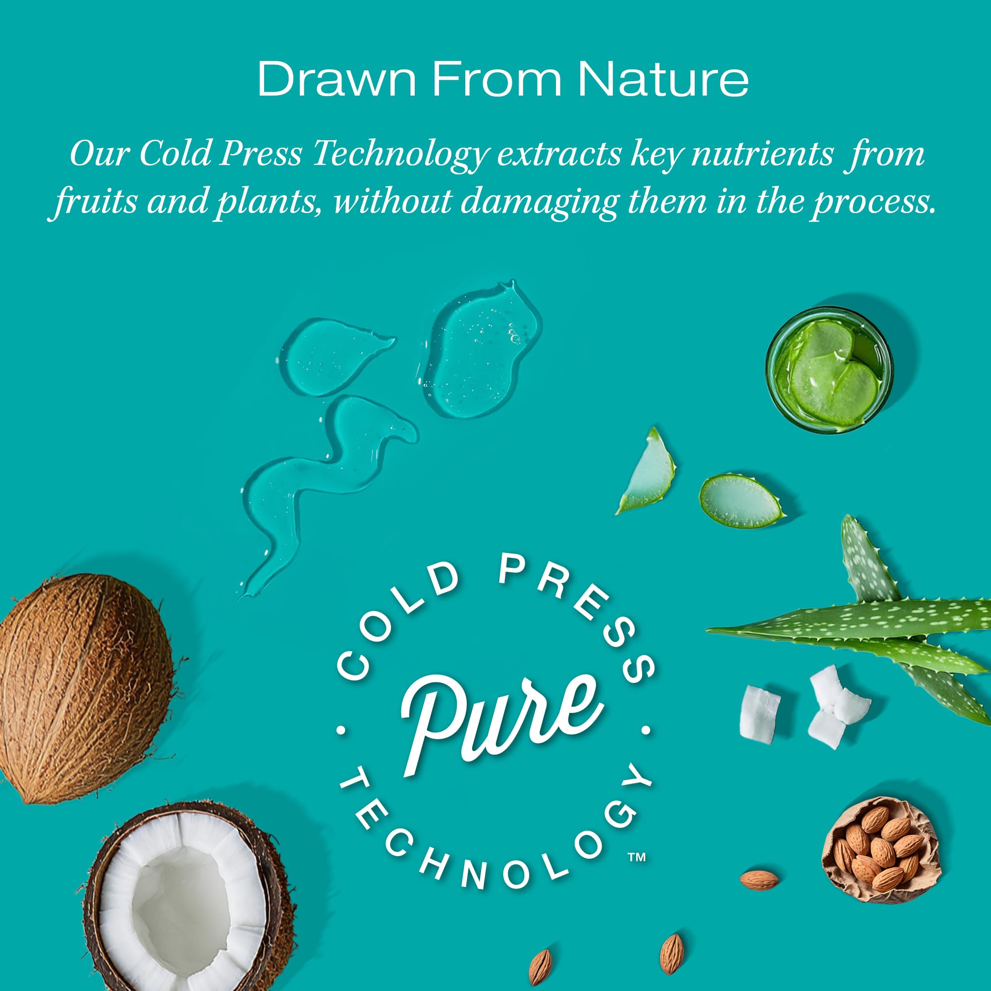 RAW SUGAR shampoo lather application - rich cleanse without sulfate or parabens.