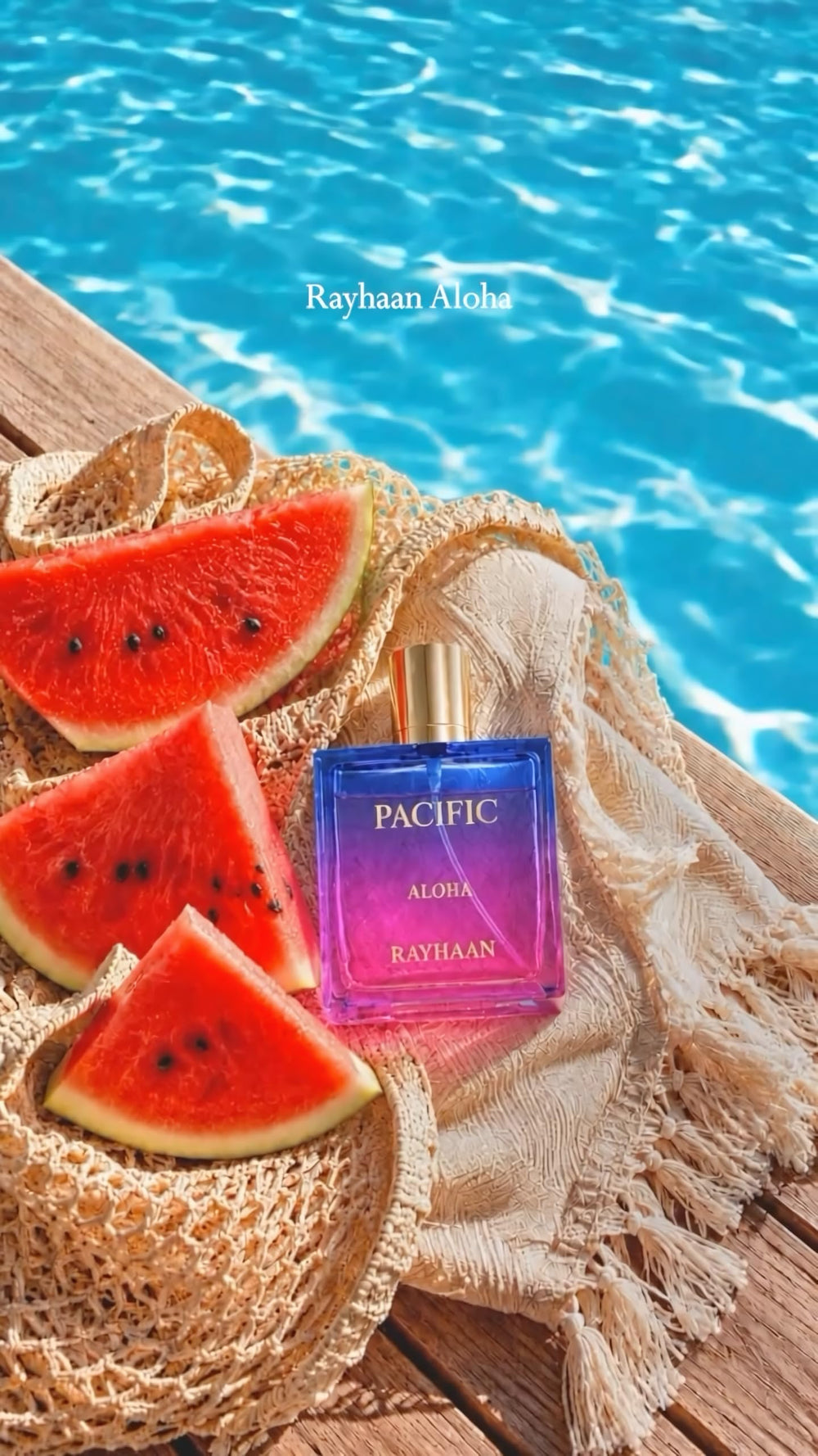 RAYHAAN coconut and watermelon close-up illustrating creamy fruity heart