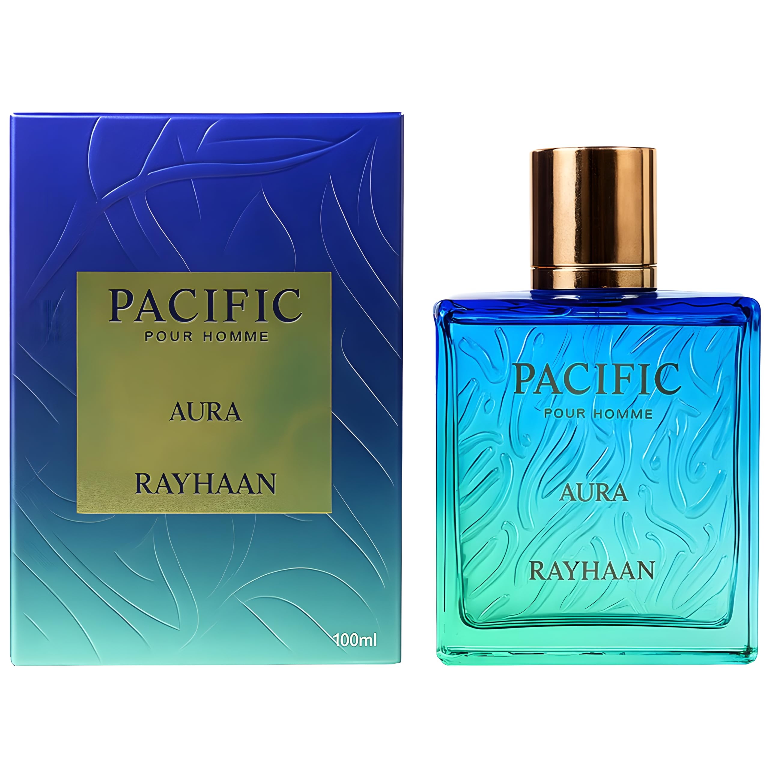 Rayhaan Pacific Aura heart notes closeup features coriander basil and rose for aromatic depth