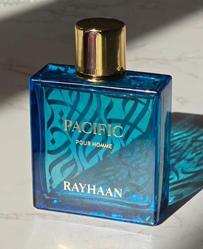 RAYHAAN Pacific for Men top-notes visual showcases bergamot and lemon.