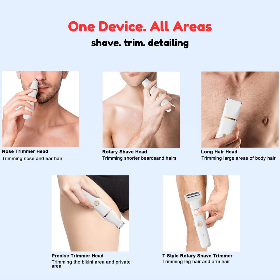 RaysDanc cordless-trimmer in-use for travel-ready grooming without outlet dependence