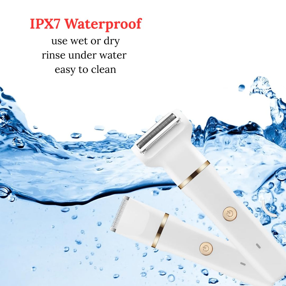 RaysDanc hypoallergenic ceramic blades provide gentle touch on sensitive skin