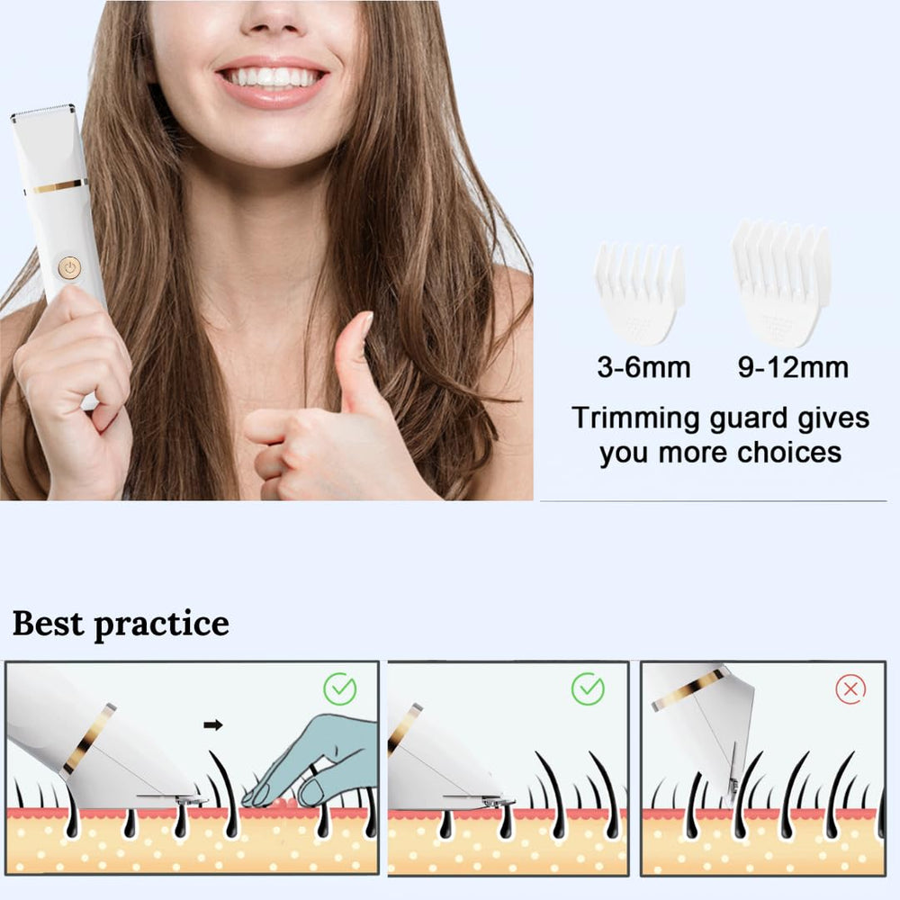 RaysDanc rechargeable quick-charge keeps you ready for spontaneous grooming