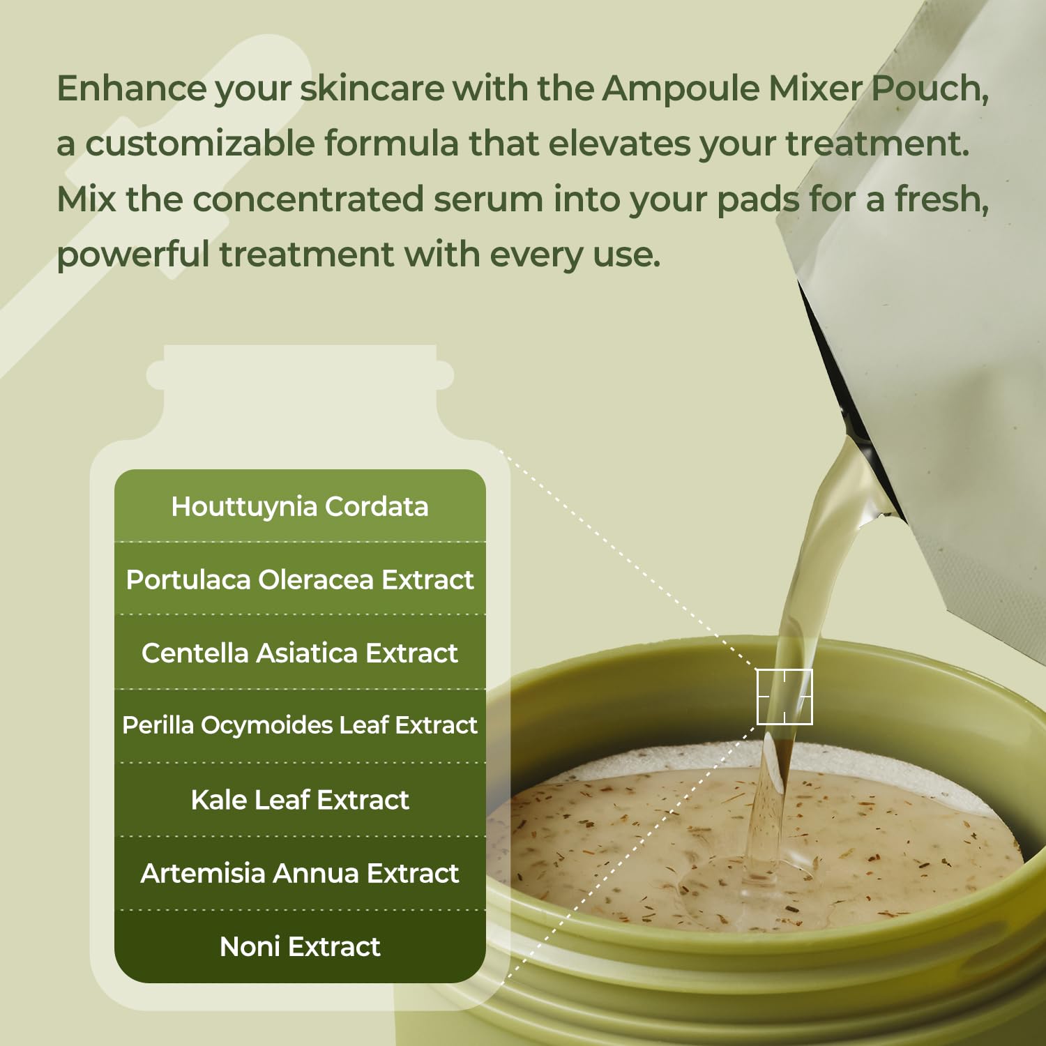 Rbfy Daily Ampoule Pad in-use scene—morning or evening routine convenience.