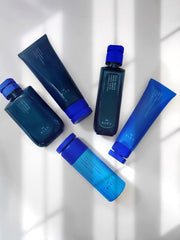 R+Co BLEU Essential Shampoo after wash reveals radiant shine and smooth feel.