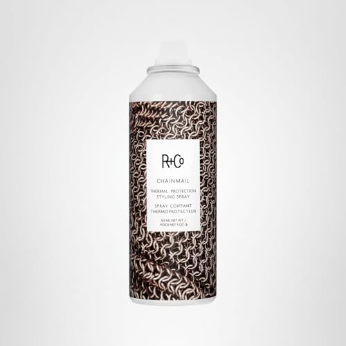 R+Co Chainmail almond and avocado oils nourish and aid manageability