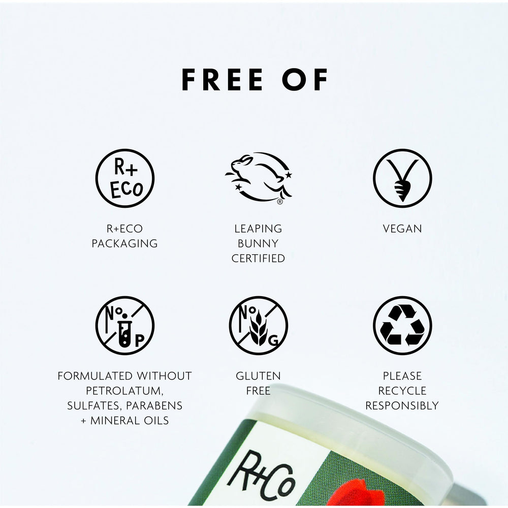 R+Co Dart Hair Wax Stick used to tame flyaways