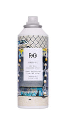 R+Co Halfpipe dry wax mist bottle for pliable texture and invisible hold.