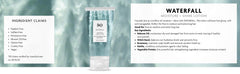 R+Co Waterfall Lotion model displaying soft, manageable hair.