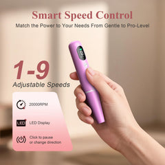 Rcoeuph compact, ultra-light design supports on-the-go manicures and travel touch-ups.