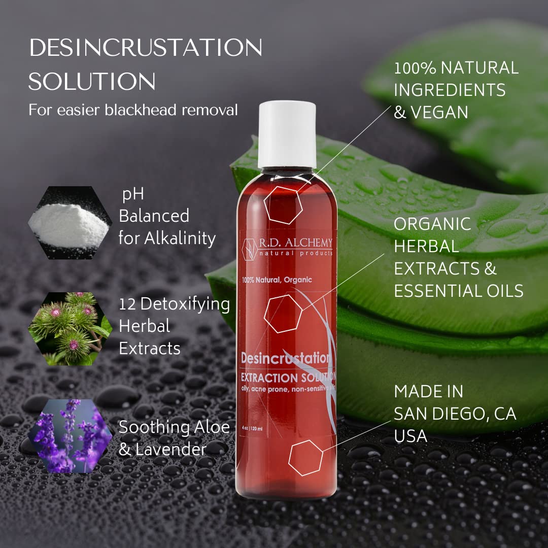 R D ALCHEMY natural detoxifying herbal extracts provide gentle cleansing and balance.