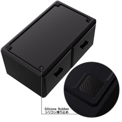 READAEER makeup organizer removable mesh liner protects jewelry and small items.
