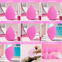 Real Perfection latex-free sponge offers soft touch for smooth makeup application.