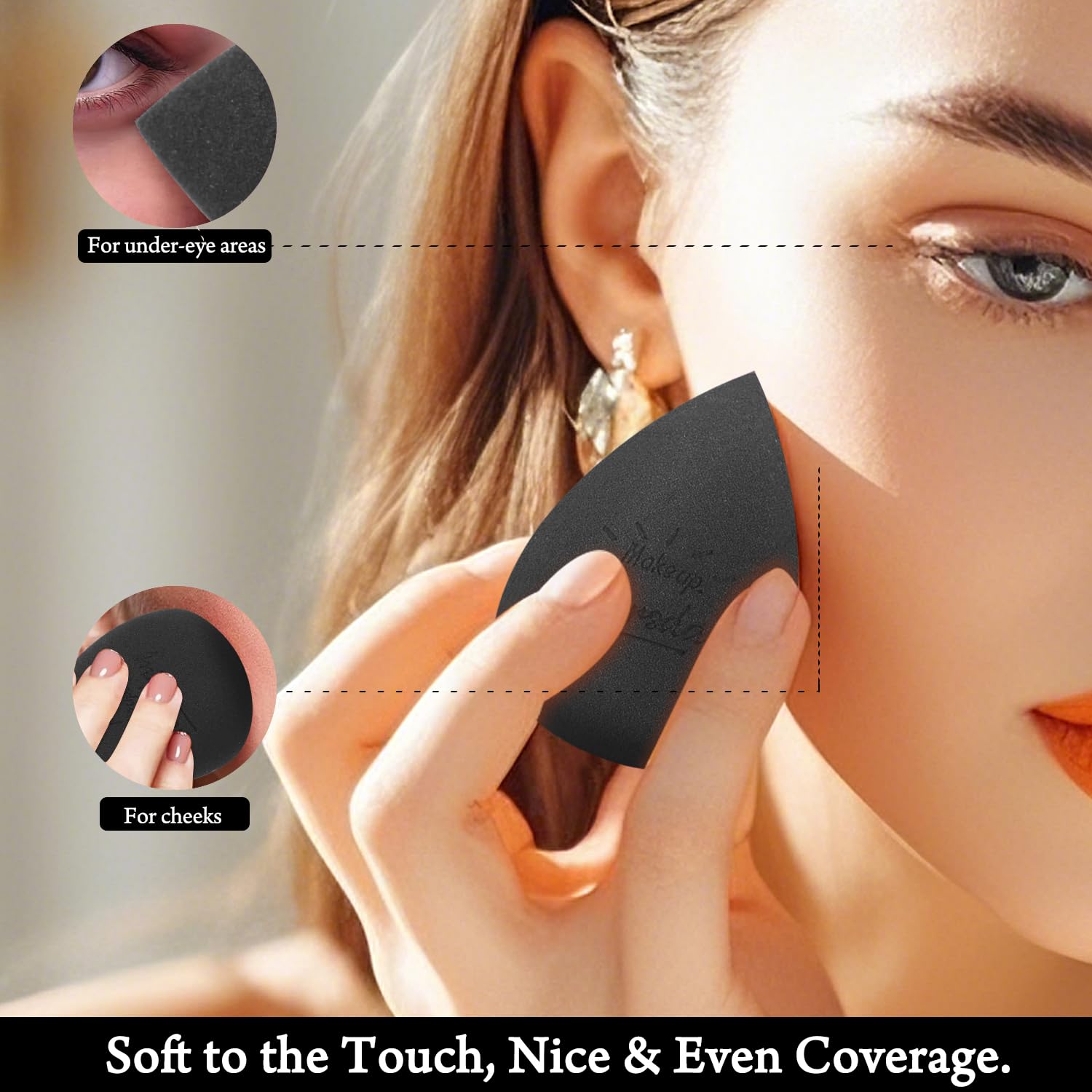 Real Perfection travel-friendly case open view highlighting easy storage and on-the-go kit.