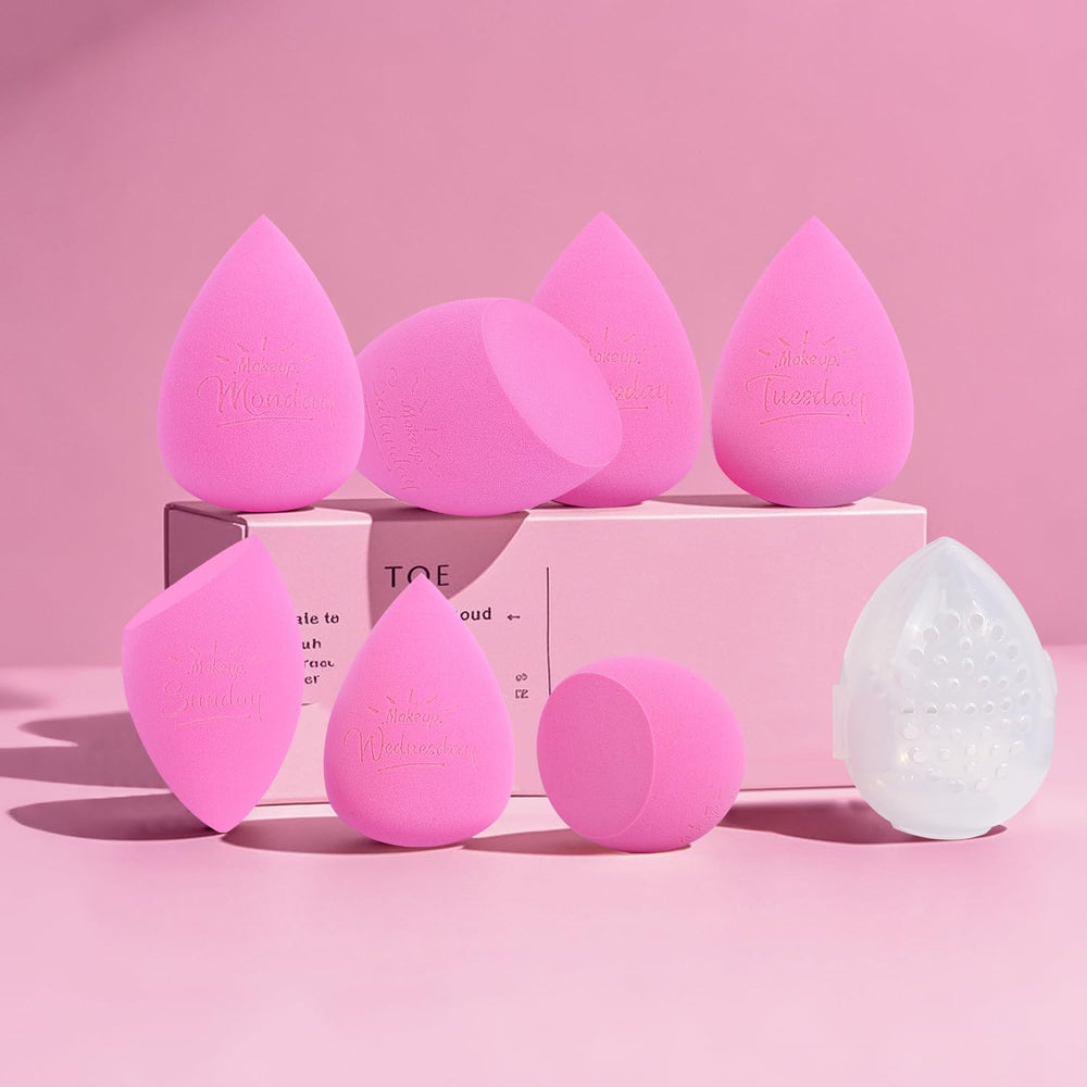 Real Perfection powder sponge helps set makeup with light, even dust.