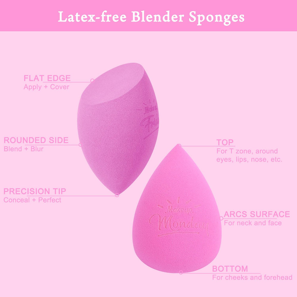 Real Perfection travel case keeps sponges clean and portable.