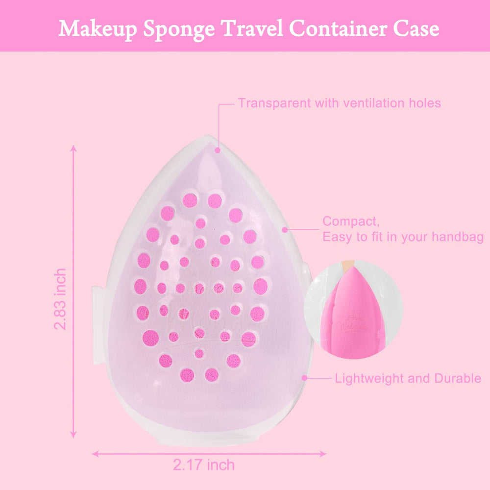Real Perfection two-shapes sponge set provides versatile blending for foundation and concealer.