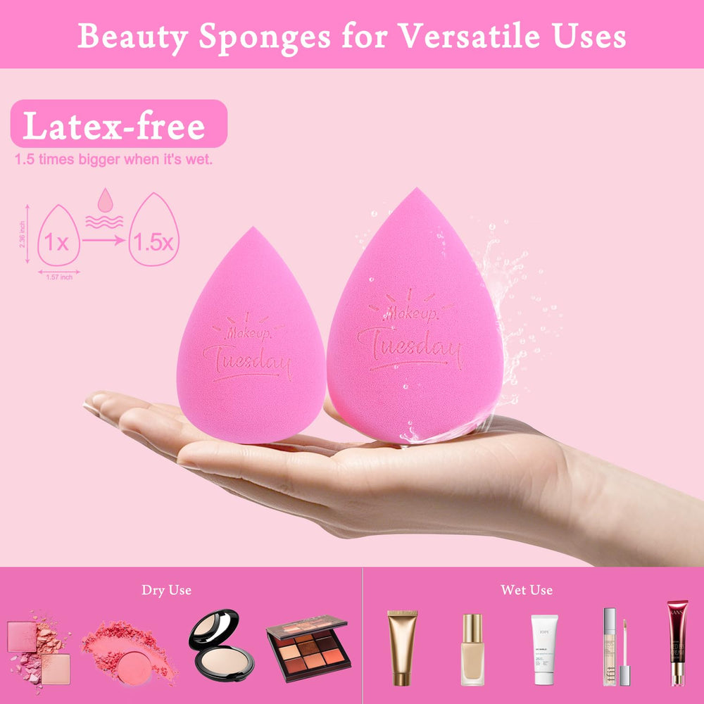Real Perfection weekday-printed sponges help organize your weekly routine.