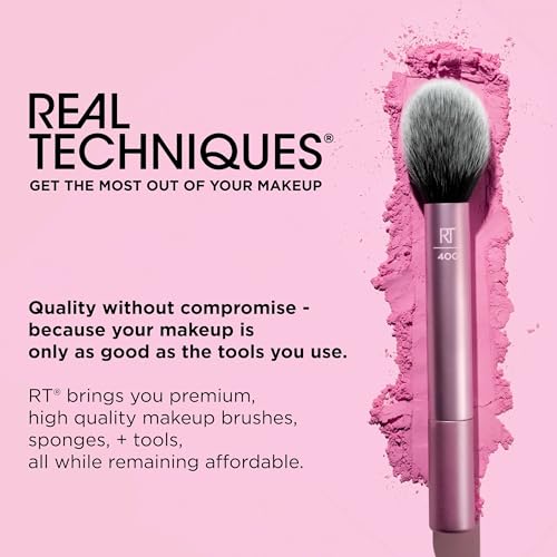 Real Techniques 311 Flat Liner Brush for precise eye lining.