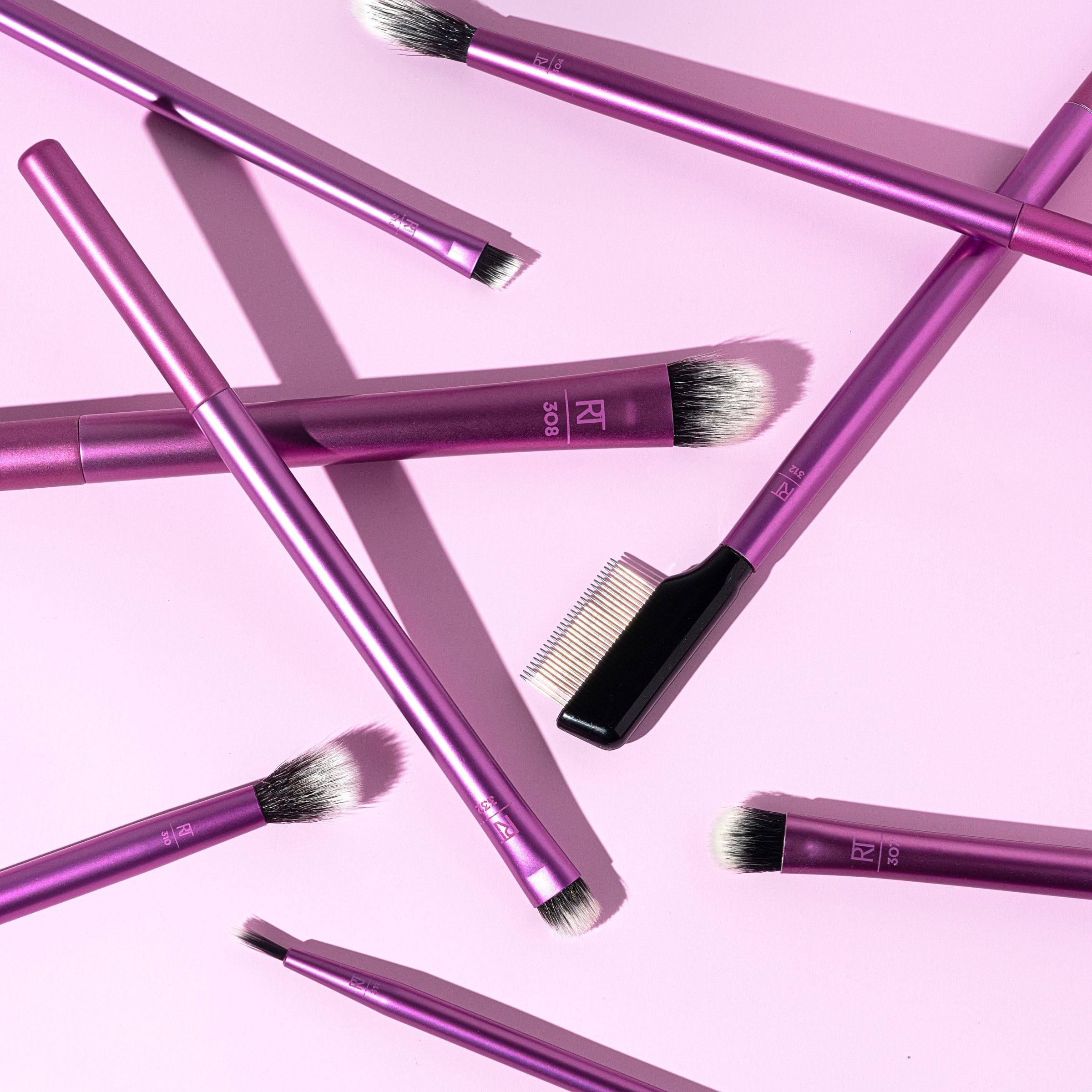 Real Techniques 332 Smudge Brush for soft, smokey edge.