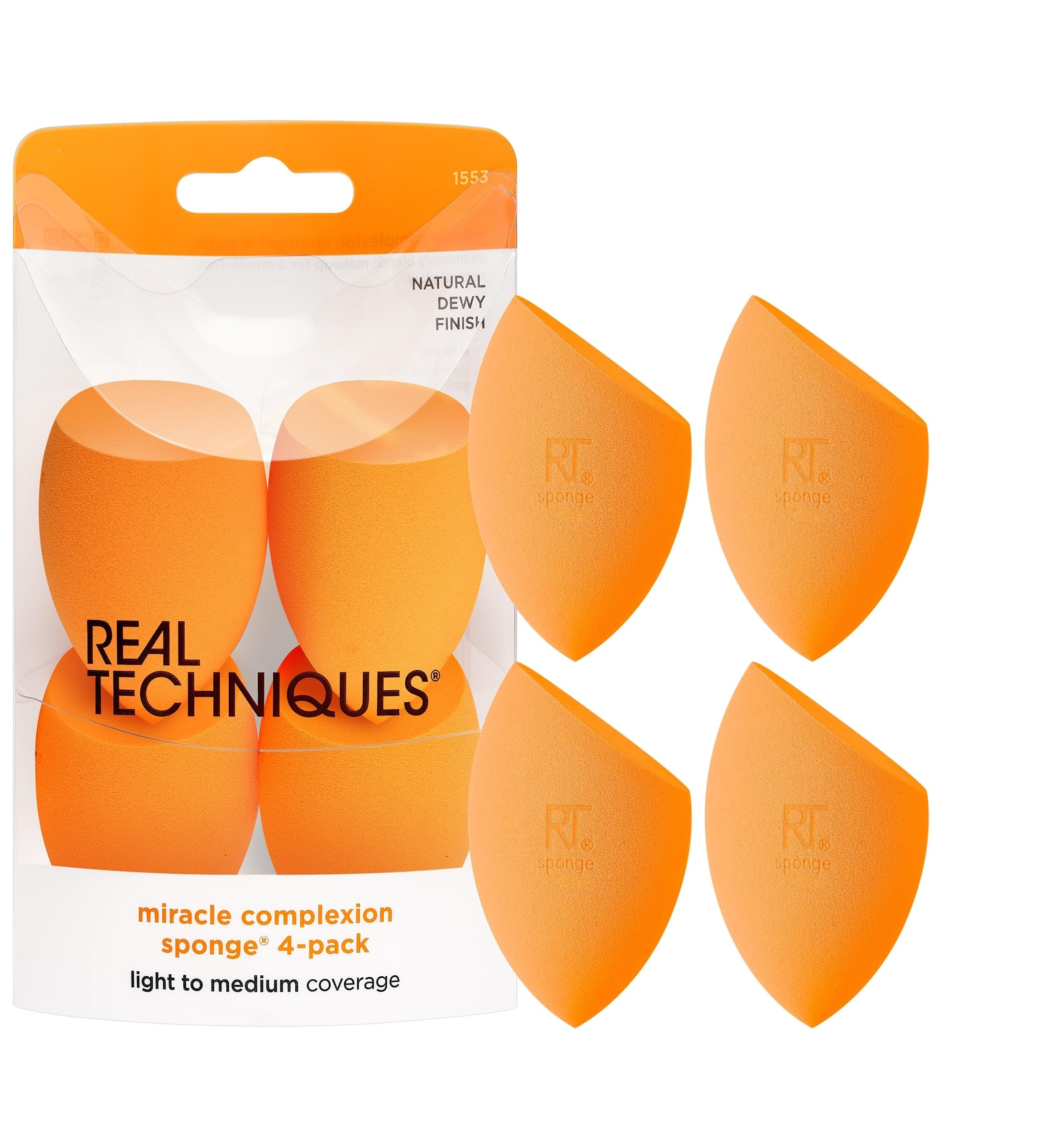 Real Techniques Miracle Complexion Sponge set packaging for value and convenience.