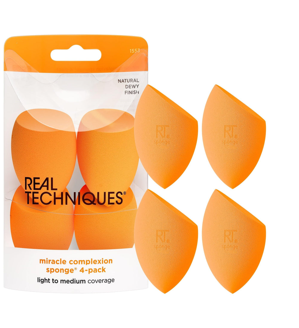 Real Techniques Miracle Complexion Sponge set packaging for value and convenience.
