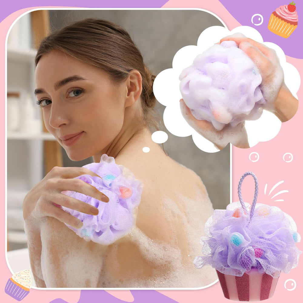 Reallnaive hanging rope loofah—easy drying between uses