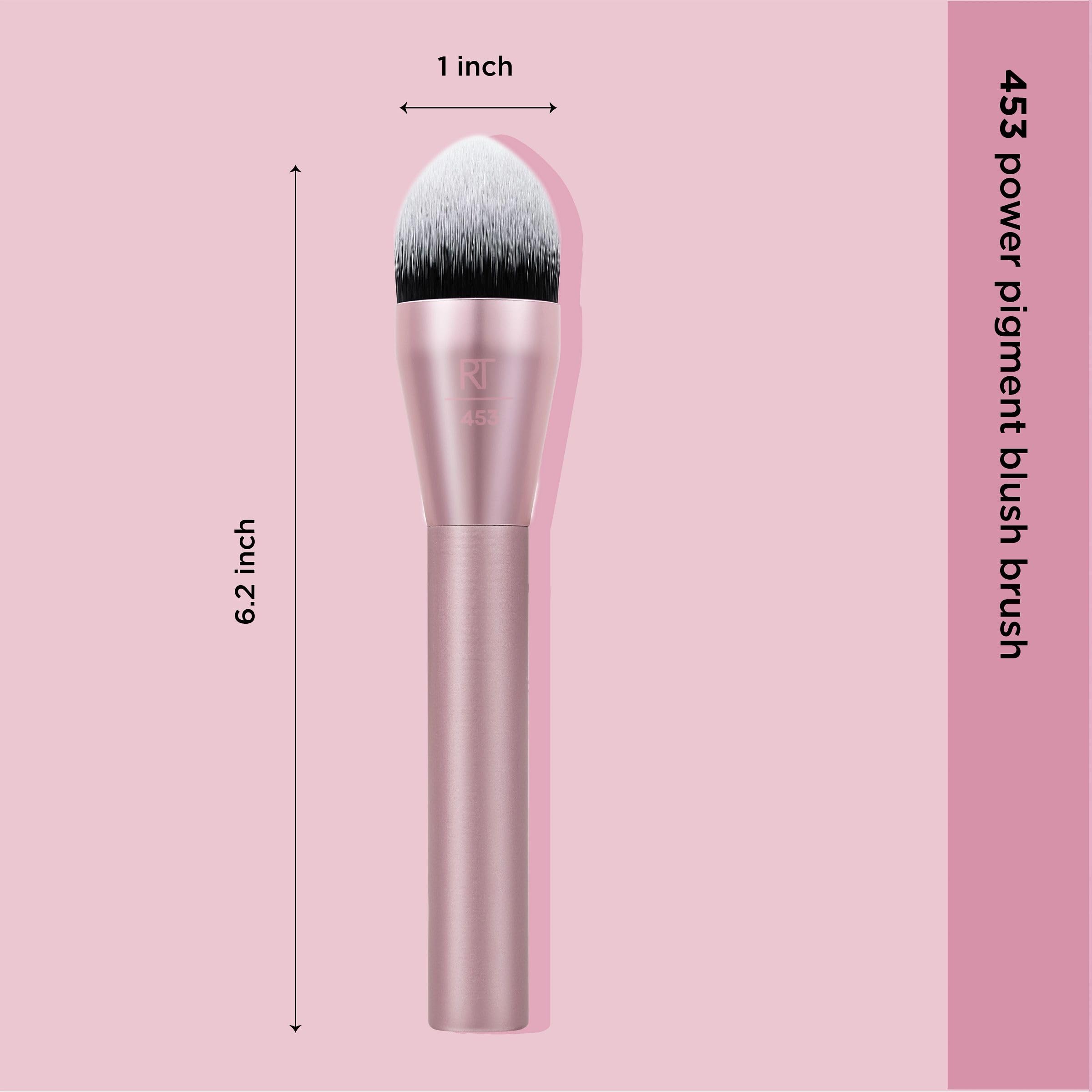 Real Techniques Power Pigment brush ideal for cream blush application.