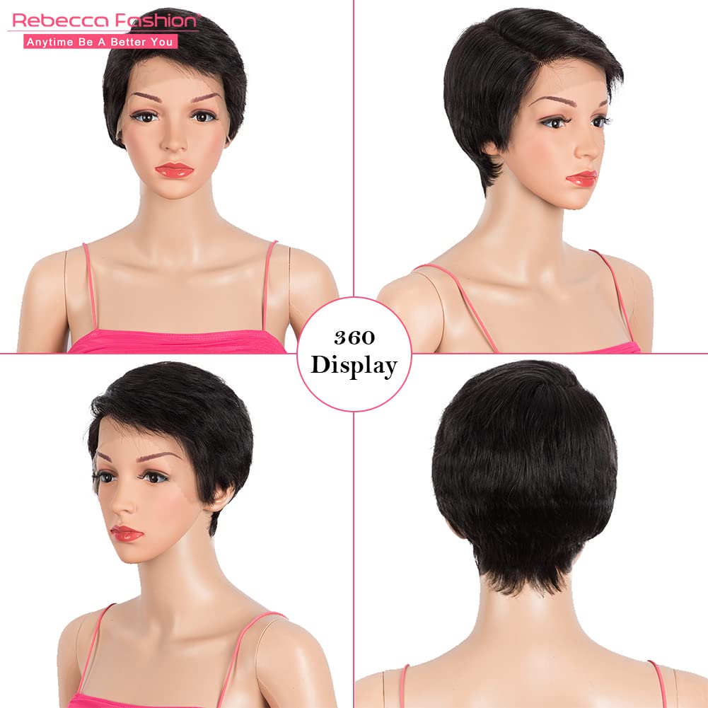 Rebecca Fashion HD lace wig blends seamlessly for an invisible natural hairline