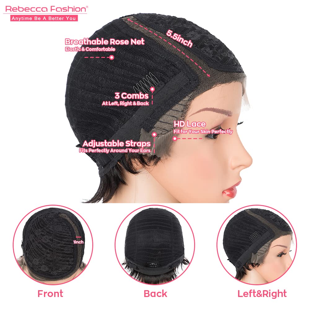 Rebecca Fashion lightweight wig offers breathable daily comfort during wear