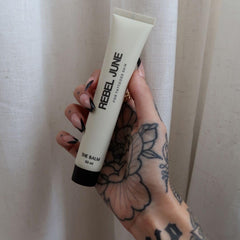 REBEL JUNE The Balm olive oil ingredient soothing redness.