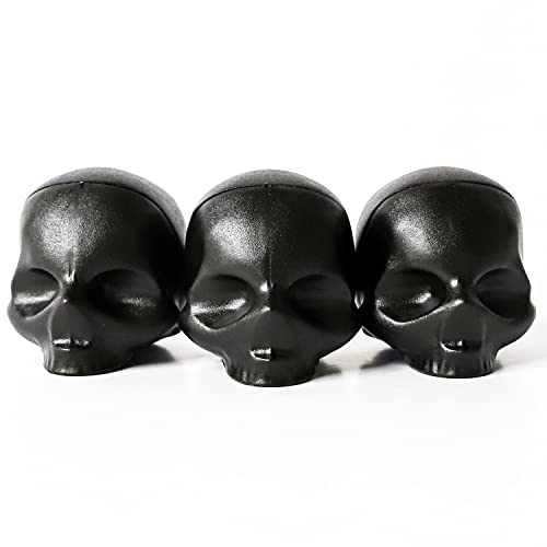 REBELS REFINERY skull lip balm mint close-up for refreshing hydration.